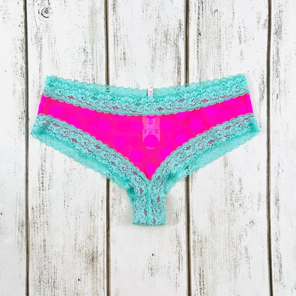 VS PINK Extra Low Rise Cheekster Large Vintage Retro Retired Style